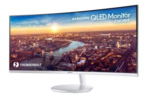 Samsung CJ791 Thunderbolt 3 QLED Curved Monitor 2