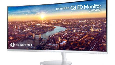 Samsung CJ791 Thunderbolt 3 QLED Curved Monitor 2