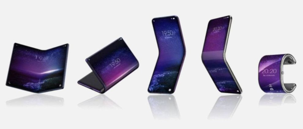 tcl smartphone curvabile