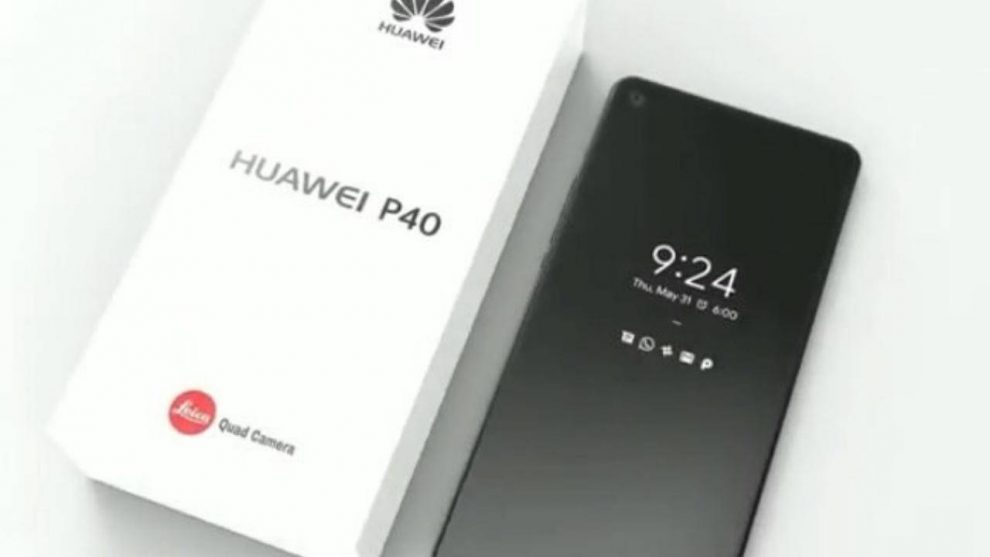 Huawei P40 home