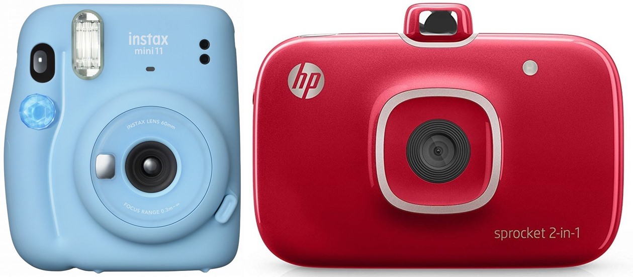 Fujifilm Instax Mini 11 e HP Sprocket 2 in 1 la fotografia è un gioco