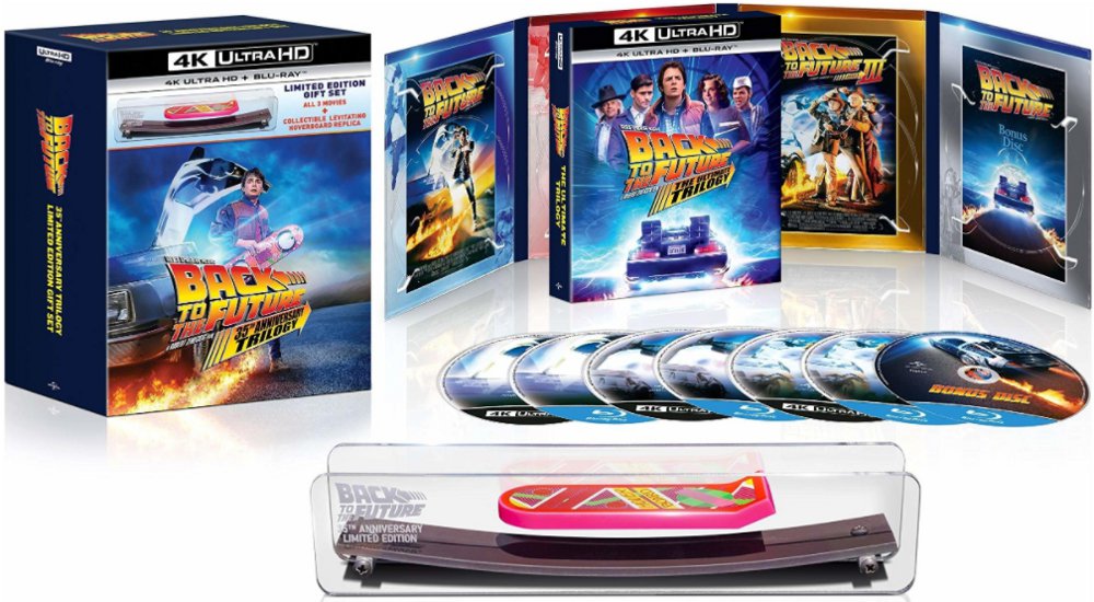 RITORNO AL FUTURO 2 STEELBOOK (4K Ultra HD + Blu-Ray): : Michael  J. Fox , Christopher Lloyd, Robert Zemeckis, Michael J. Fox , Christopher  Lloyd: Film e TV