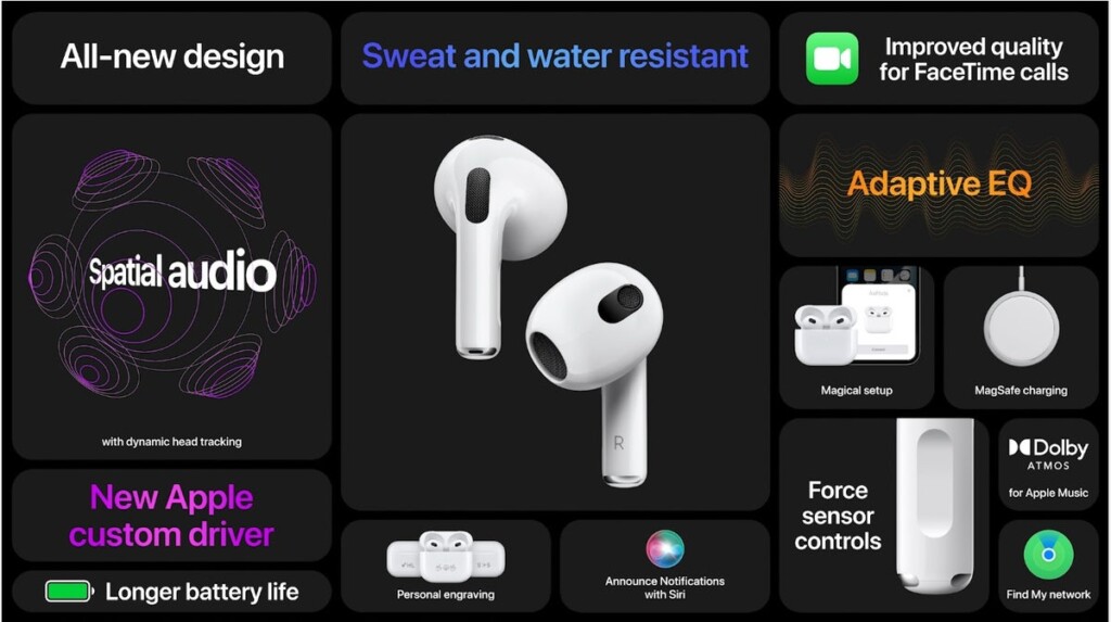 Novità Apple: processori, Macbook Pro, Airpods e musica