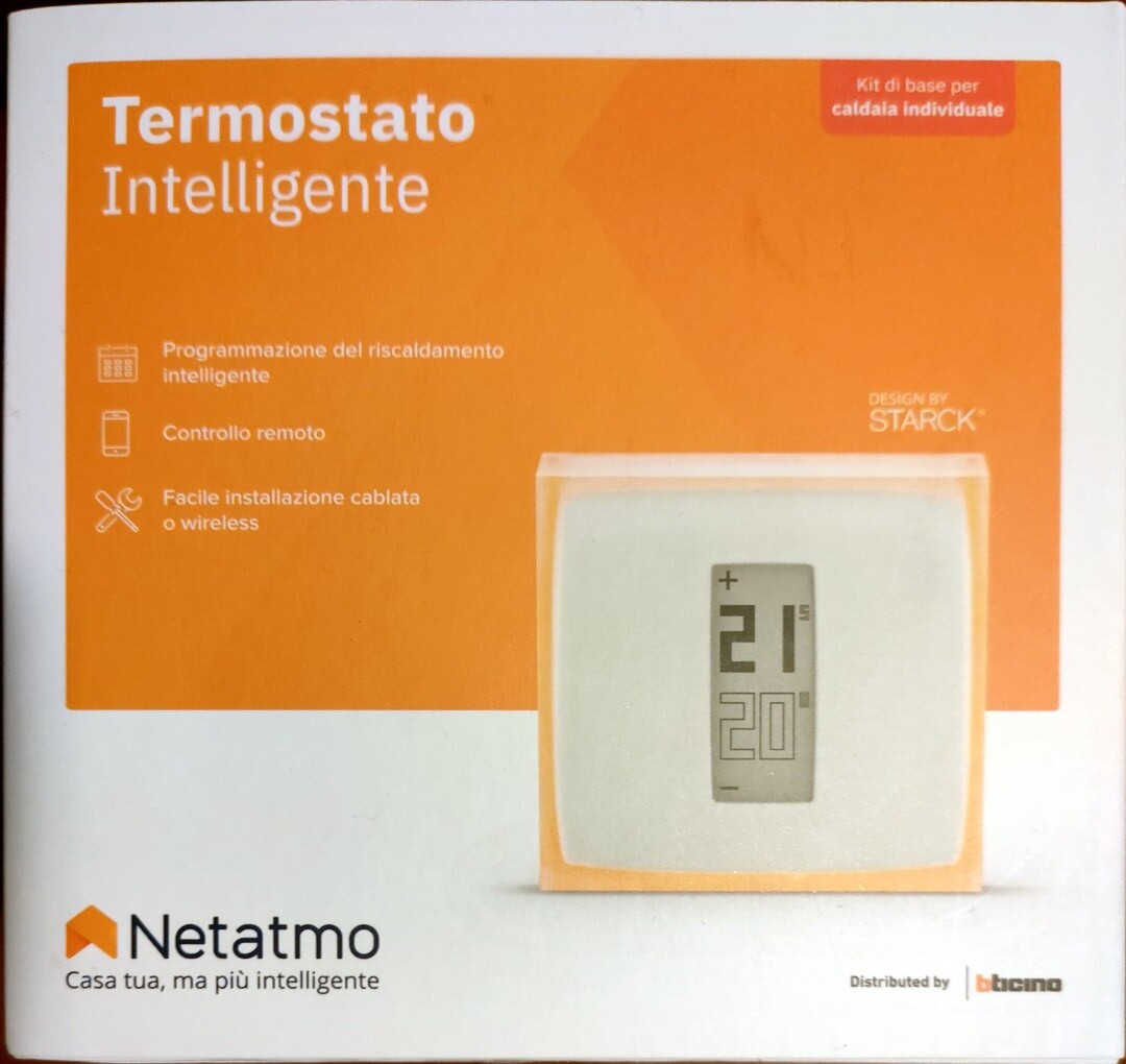 Netatmo Termostato Wifi Intelligente per caldaia individuale in off