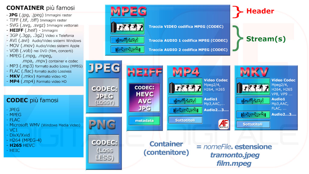 codec & container