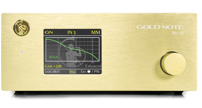 Display frontale Gold Note PH-10