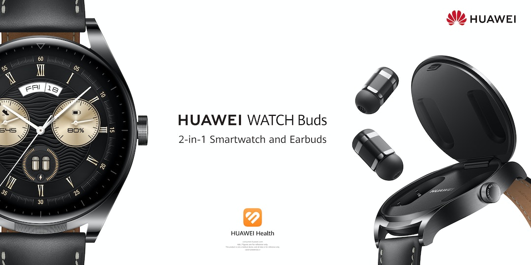 Huawei's Watch Buds ask: “What if your smartwatch also contained earbuds?”