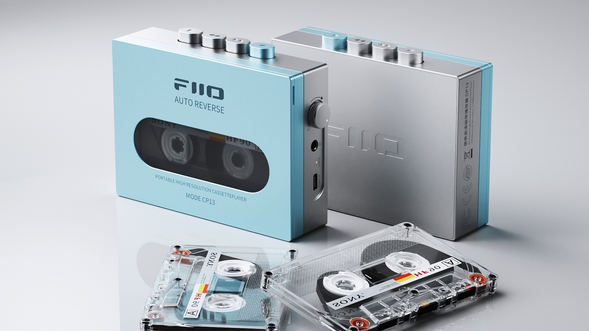 CES 2024: FiiO diventa vintage con il lettore di musicassette CP13