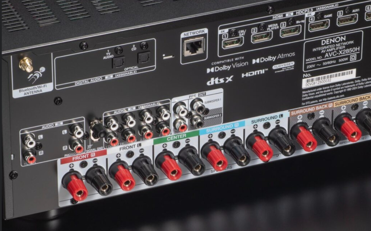 Ricevitore AV Denon AVC-X2850H: tutto quello che serve a 839 euro