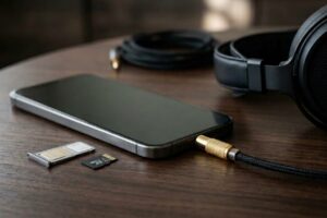 Jack smartphone microsd