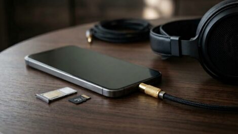 Jack smartphone microsd