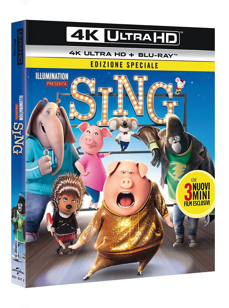 Sing Ultra HD Blu-ray 