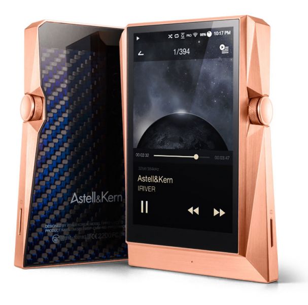 Astell&Kern_AK380 design in rame