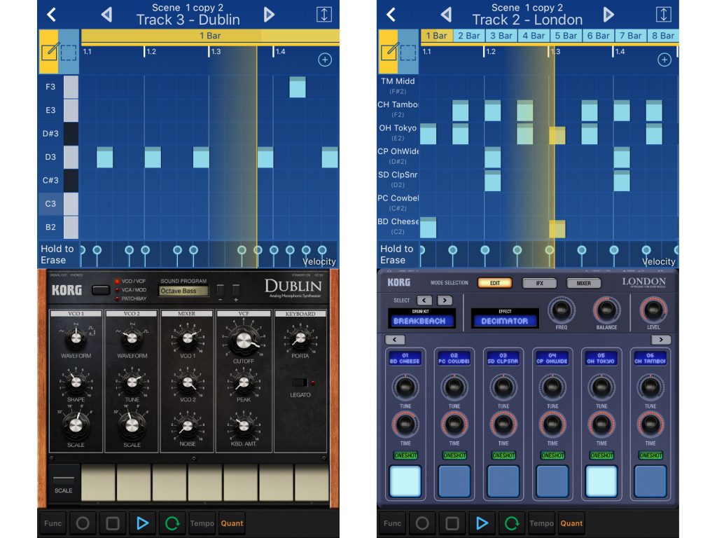 Korg Gadget App iOs 1