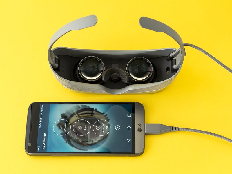 Realtà virtuale LG 360VR design