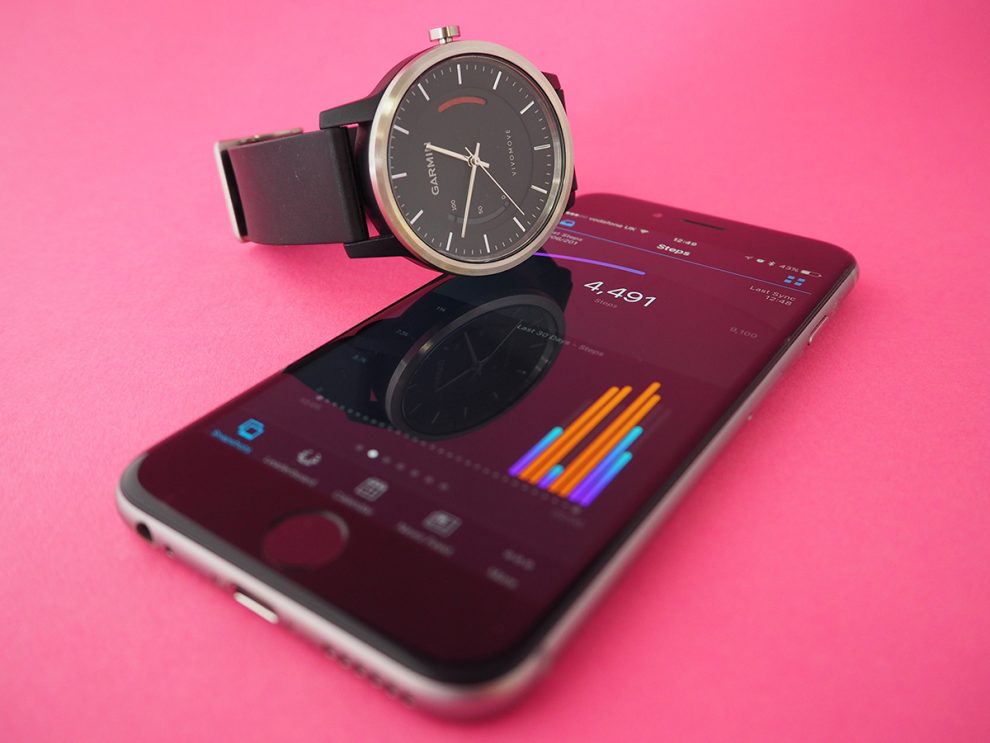 smartwatch garmin vivomove app