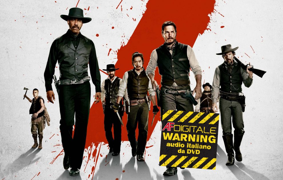 I Magnifici 7 - AF Digitale cover - warning